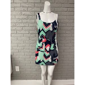 Fila Multicolored Athletic Tennis Dress Size L